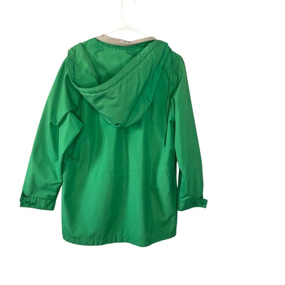 London Fog Green Coat Size 14 Reg - Picture 2 of 16